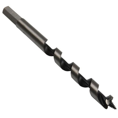QUALTECH Long Auger Drill, Industrial Quality Professional Grade, 1 Diameter, 30 Overall Length, Hex Shank,  DMS73-5016